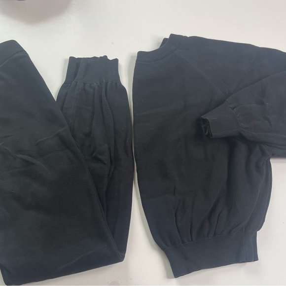 Christy Dawn two piece cotton Sonny set in noir - Picture 3 of 9